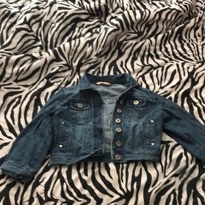 Cropped Jean Jacket